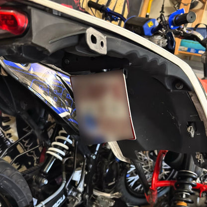 Beta Klap/ afneembare kentekenhouder