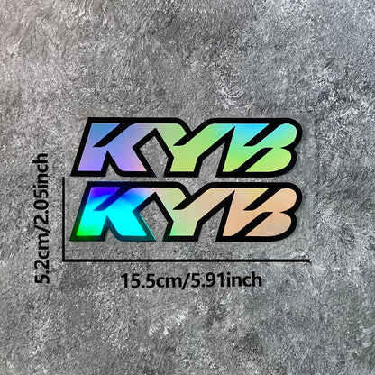 2PCS KYB Front Forks Stickers