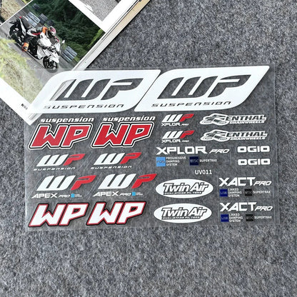 WP Suspension Front Forks Stickers