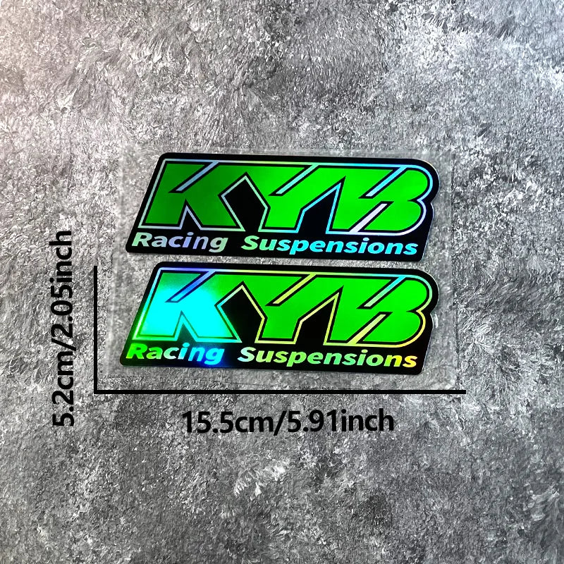 2PCS KYB Front Forks Stickers