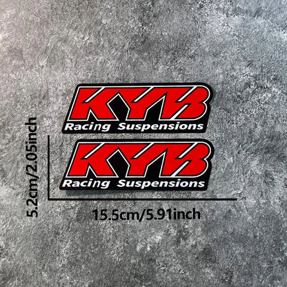 2PCS KYB Front Forks Stickers