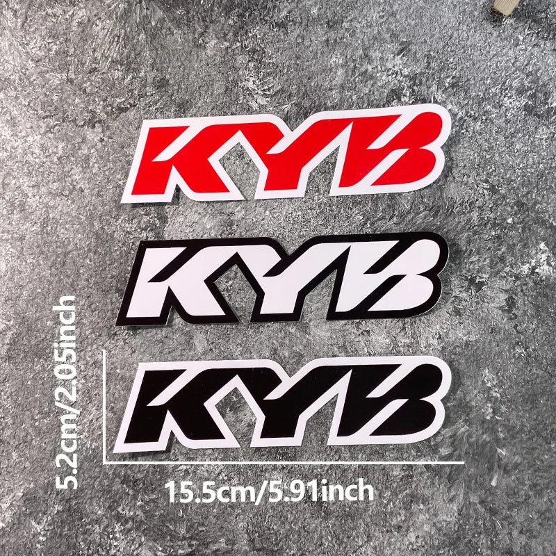 2PCS KYB Front Forks Stickers
