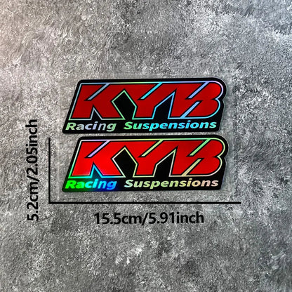2PCS KYB Front Forks Stickers